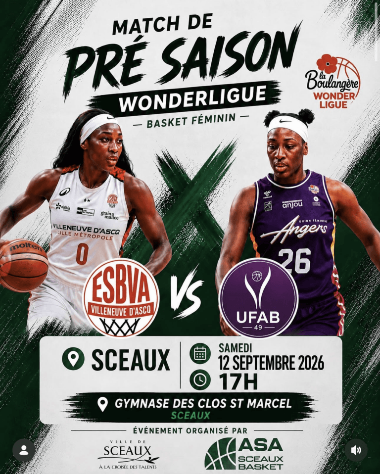 Une grande soirée de basket féminin se prépare à Sceaux !